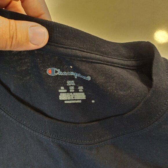 Penn State University Champion Men's Shirt Blue Sz L Graphic Logo Nittany Team - Picture 8 of 12